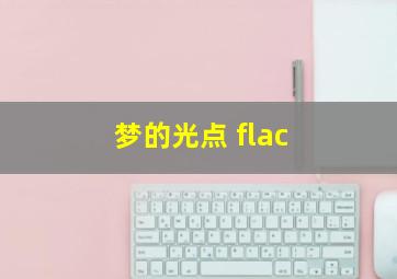 梦的光点 flac